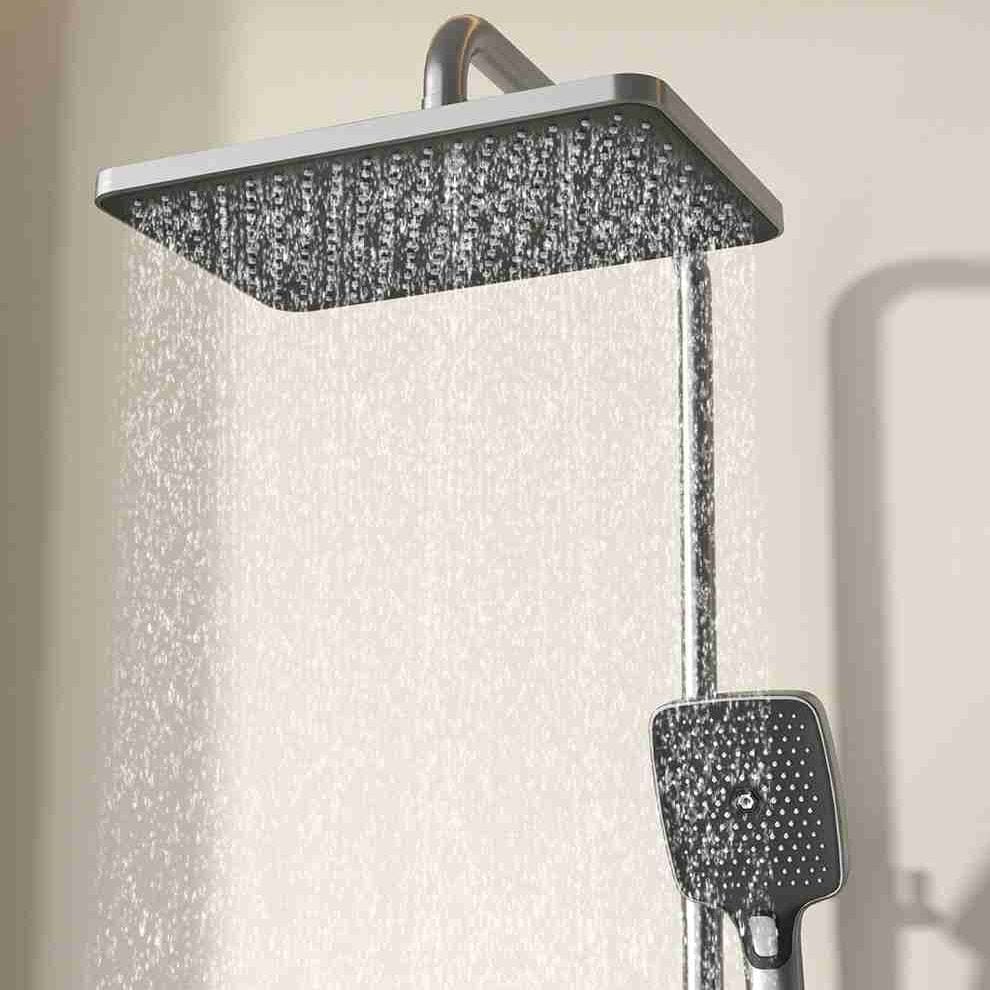 Set de duș multifunctional tip ploaie cu afișare digitala, si cu termostat - IN243 - imagine 4